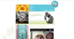 Desktop Screenshot of citizenyoga.com