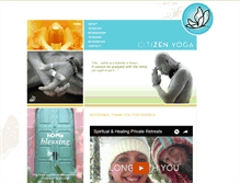 Tablet Screenshot of citizenyoga.com